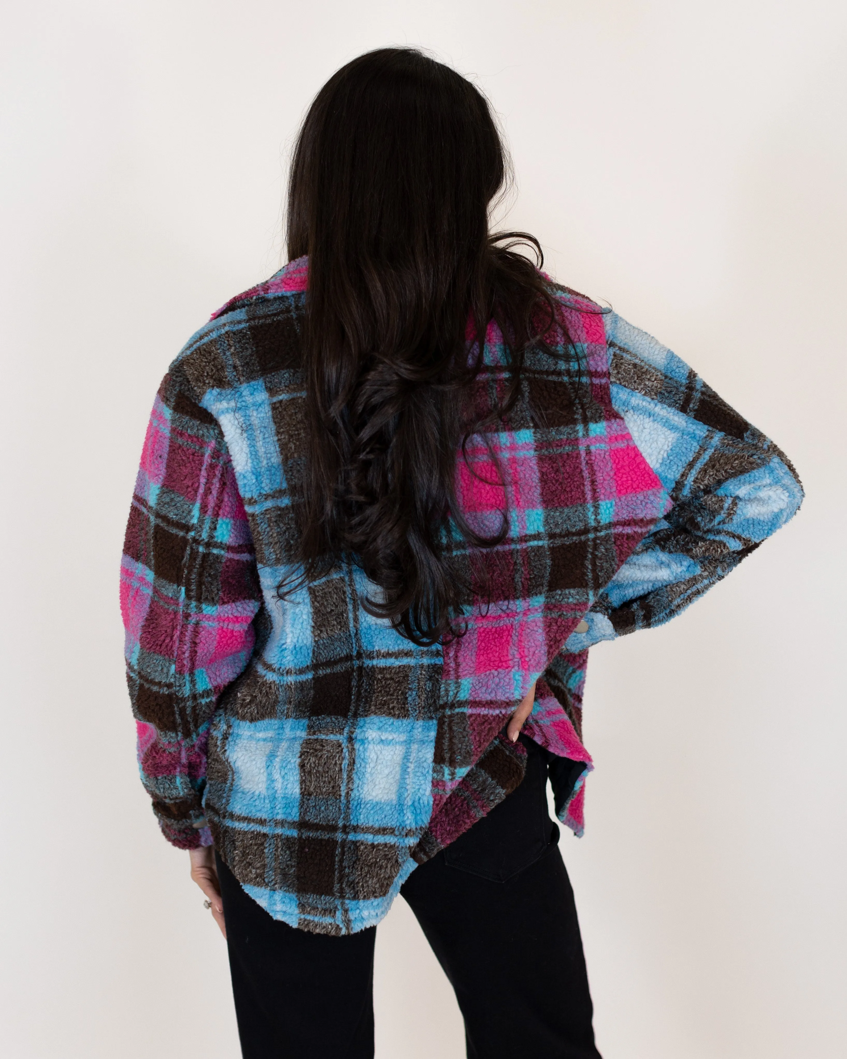 Steamboat Plaid Sherpa Jacket | FINAL SALE