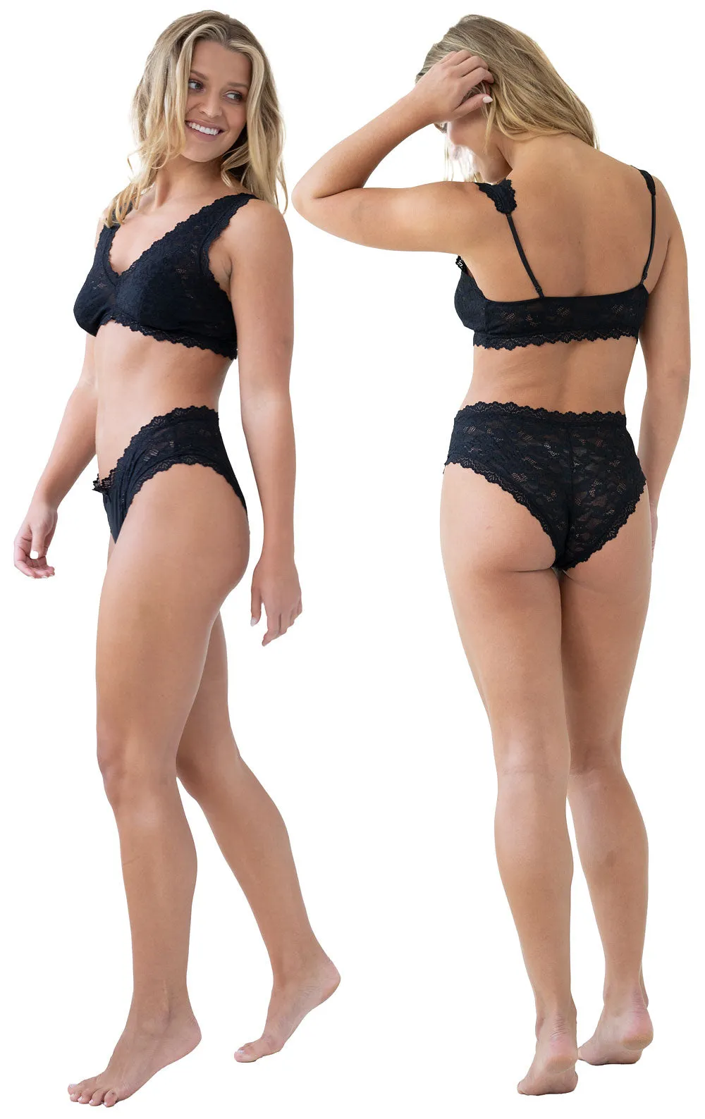 Stretch Lace Lingerie Set