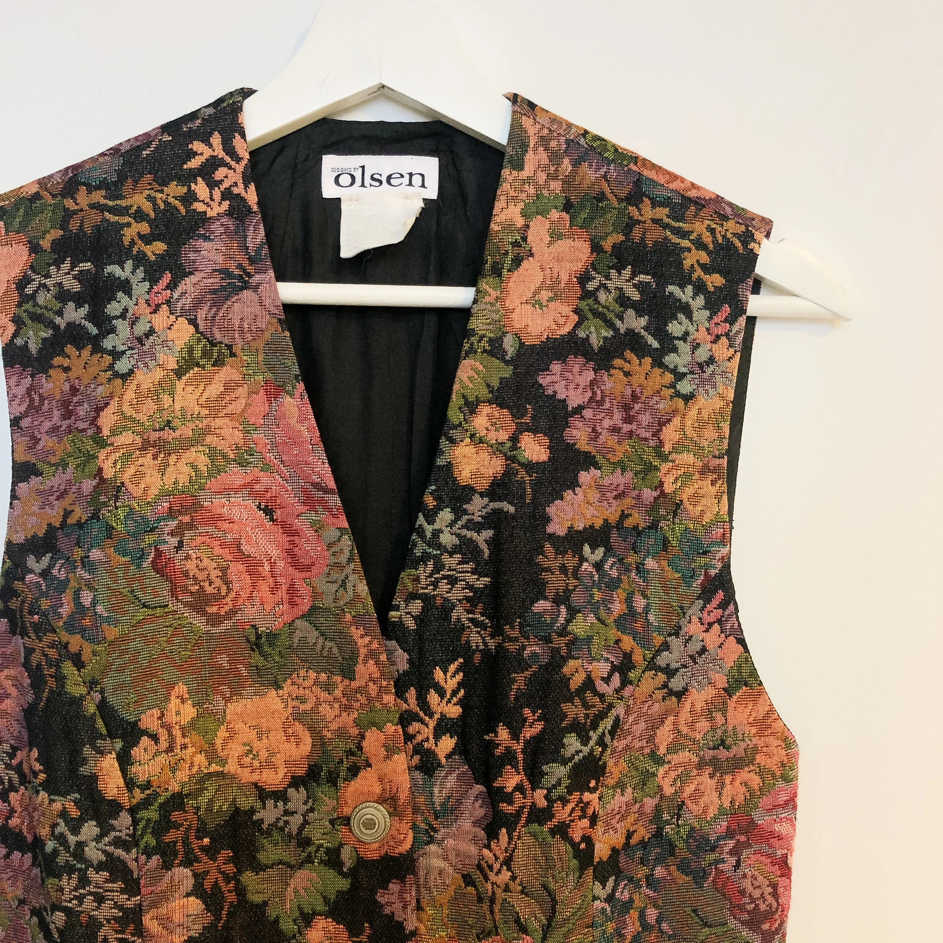 Tapestry Weave Waistcoat