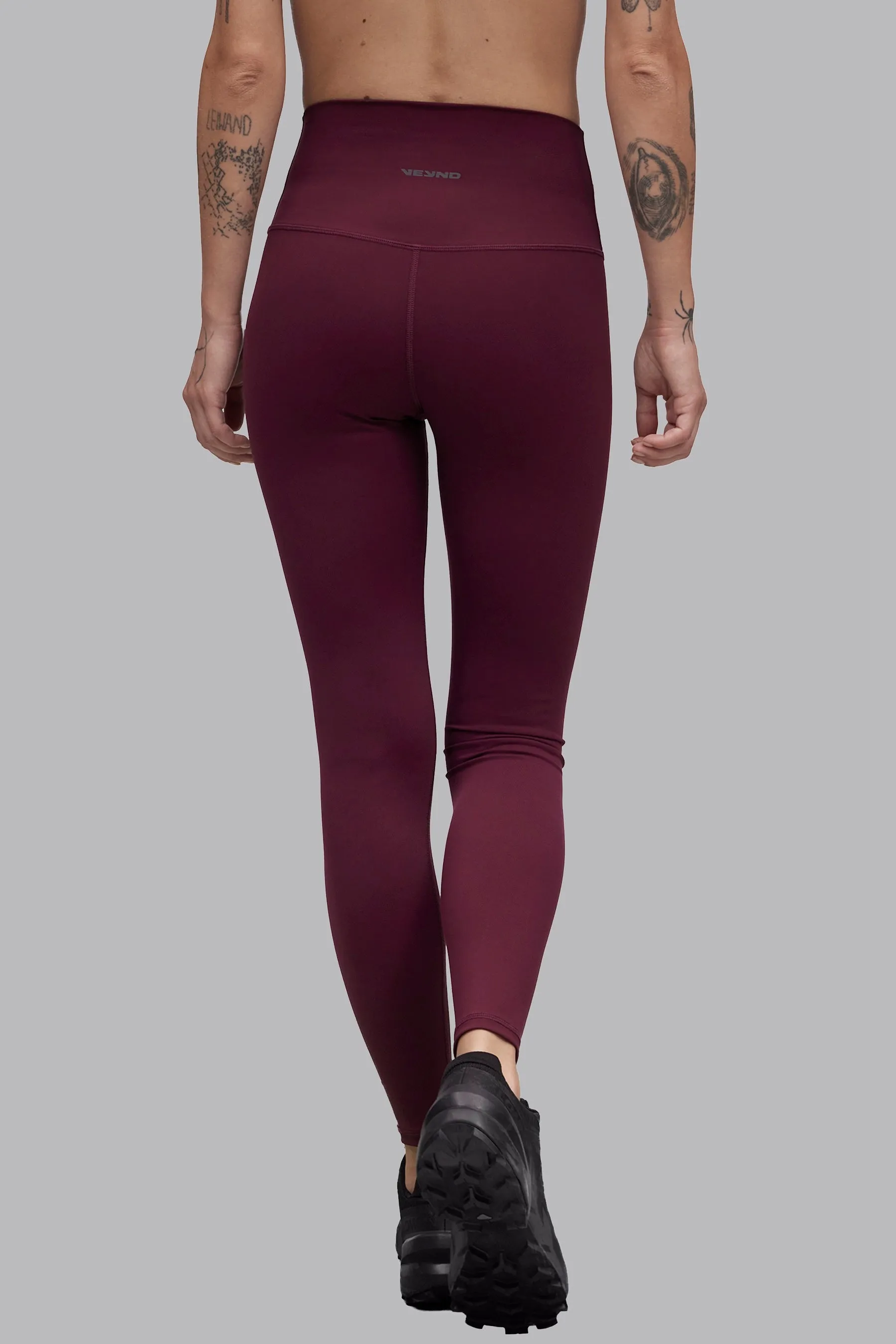 V_SCULPT® 7/8 LEGGINGS - Burgundy