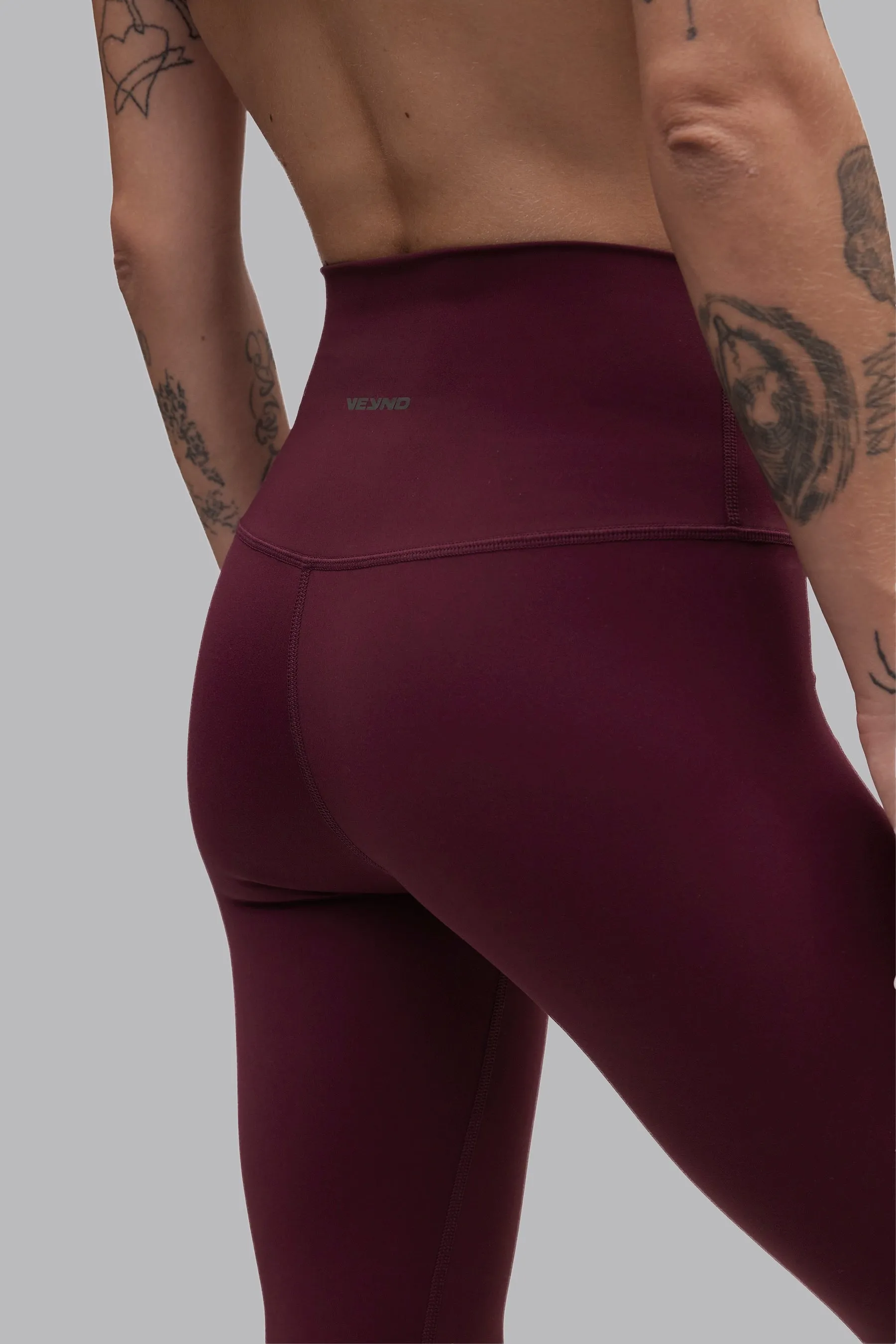 V_SCULPT® 7/8 LEGGINGS - Burgundy
