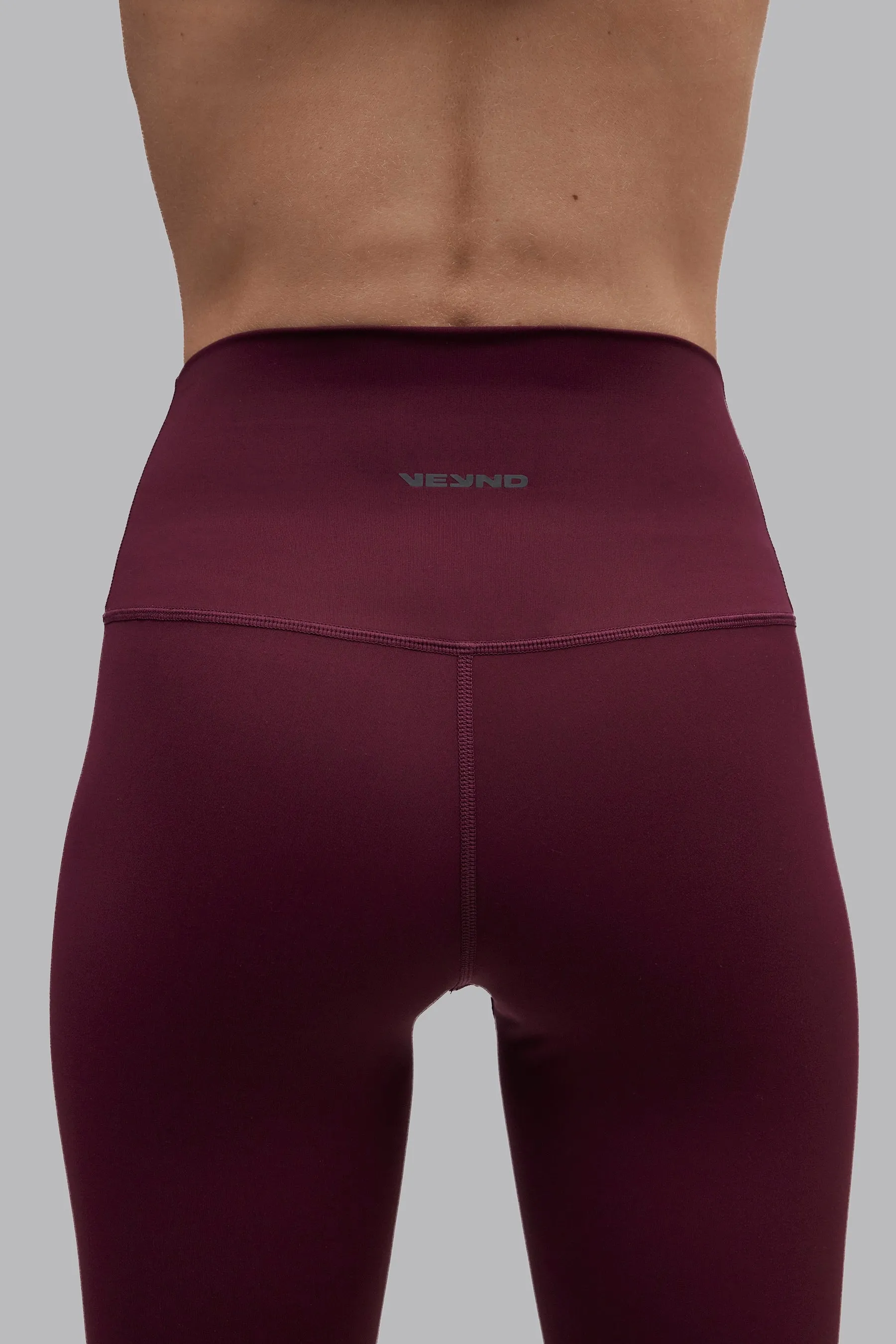 V_SCULPT® 7/8 LEGGINGS - Burgundy