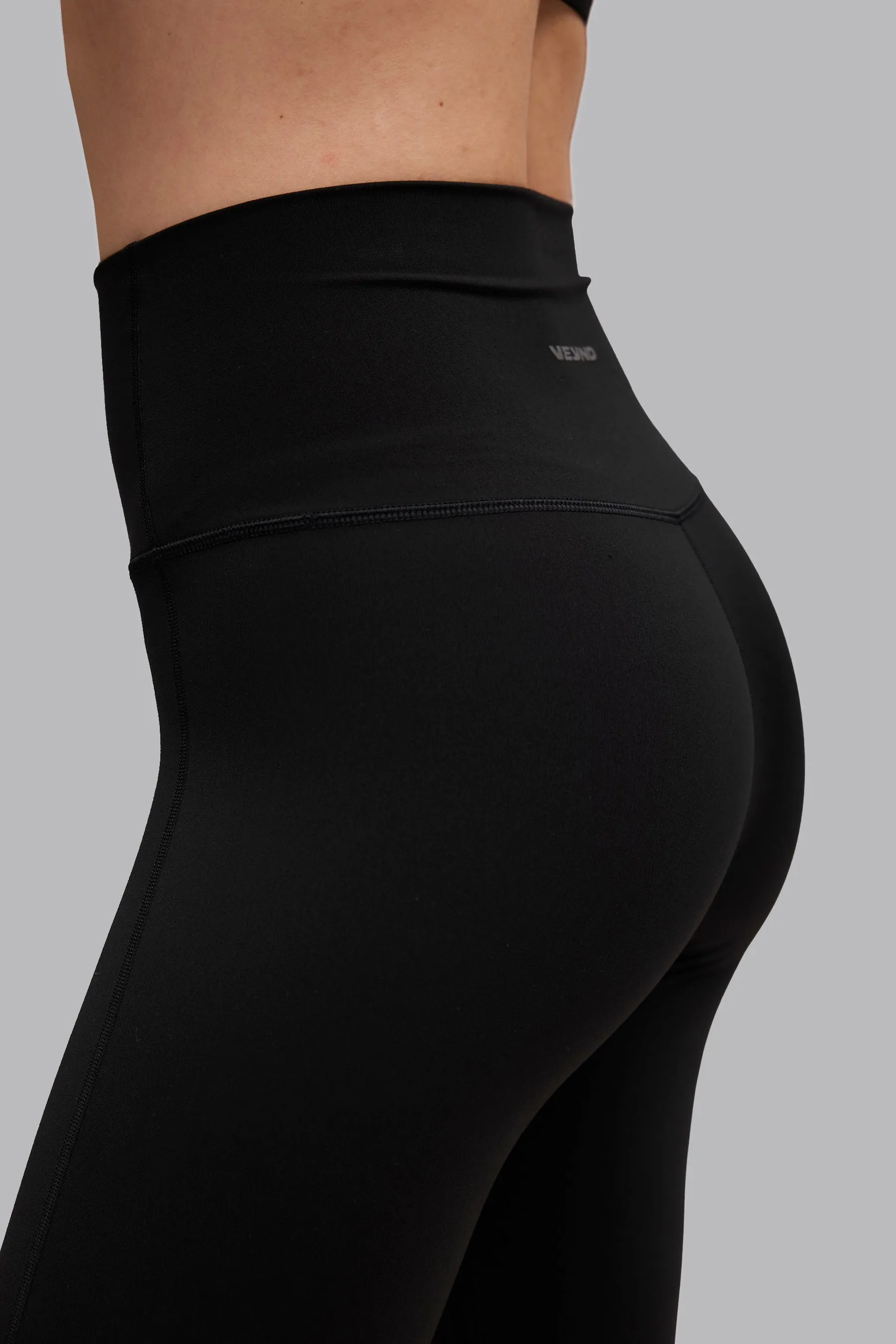 V_SCULPT® FLARED LEGGINGS - Black