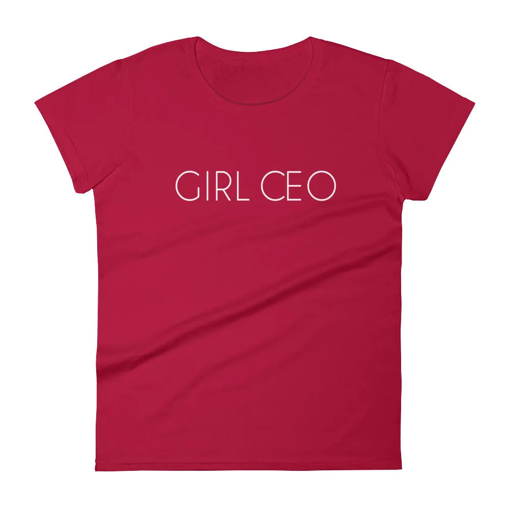 Women's Girl CEO short sleeve t-shirt